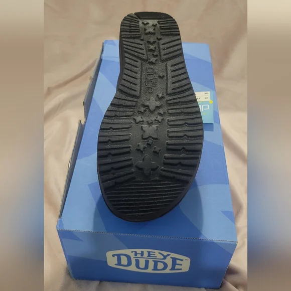 Hey Dude Men's Black Loafers - Picture 5 of 5